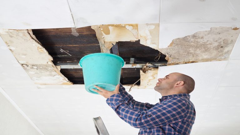 What Happens When an Upstairs Leak Reaches the Ceiling Below?