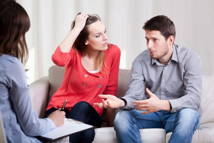 33068680 – horizontal view of marriage during the psychotherapy