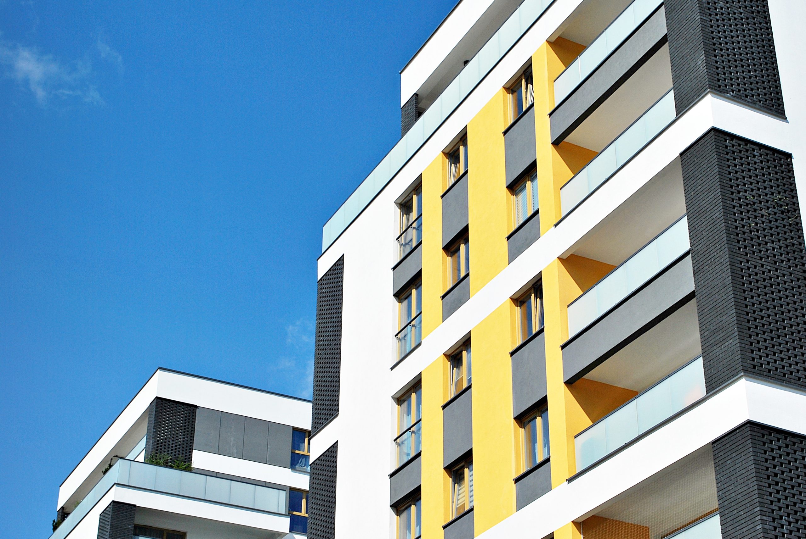 84560938 – modern, luxury apartment building